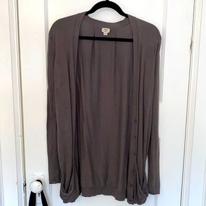 Grey Wilfred Aritzia Cardigan XS